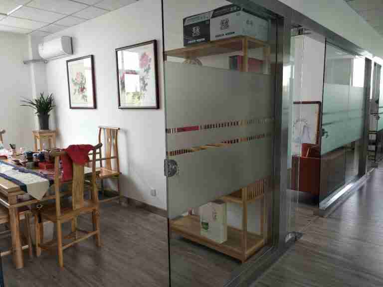 Reception and tea room at the Green Agrochem office